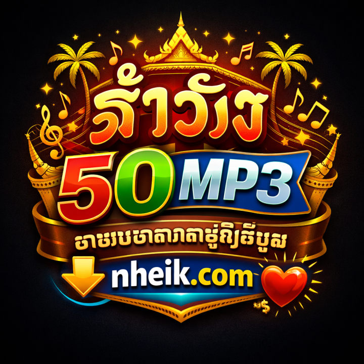 50 mp3 Khmer romvong song download able